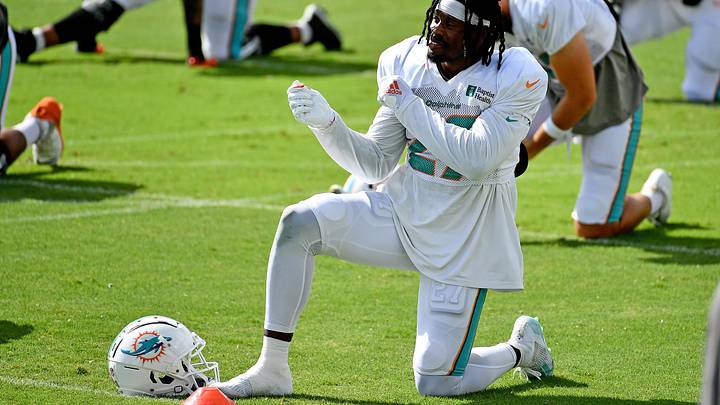 Adam Gase Believes That Kalen Ballage Can Help at Running Back and Special Teams