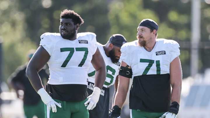 Mekhi Becton Hitting Expected Learning Curve Against Aggressive New York Jets Defense Mekhi Becton Hitting Expected Learning Curve Against Aggressive New York Jets Defense