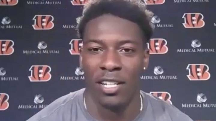 Watch: Bengals rookie Akeem Davis-Gaither on adjusting to life in the NFL, competition in the linebacker room and more