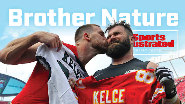 Travis Kelce and Brother Jason Co-Star on Sports Illustrated's Daily Cover
