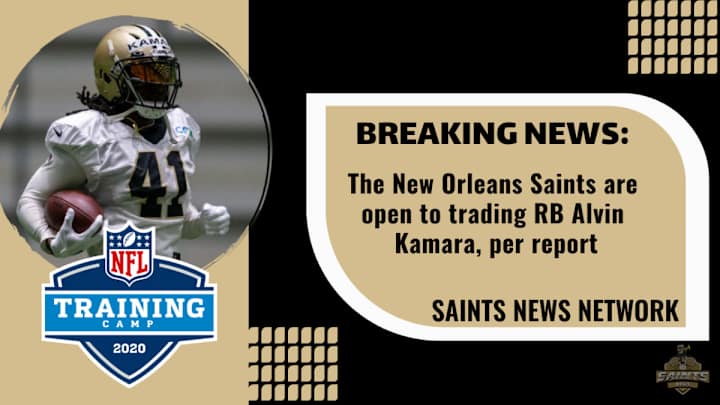 Report: Saints Open to Trading Alvin Kamara Report: Saints Open to Trading Alvin Kamara