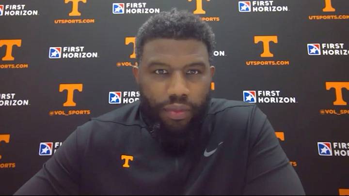 Watch: Tennessee Vols OLB Shelton Wednesday Media Availability