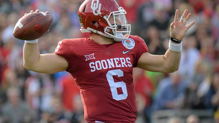 Oklahoma's Baker Mayfield, After Heisman Statue Reveal, is 'Ready for a Fresh Start' Oklahoma's Baker Mayfield, After Heisman Statue Reveal, is 'Ready for a Fresh Start'