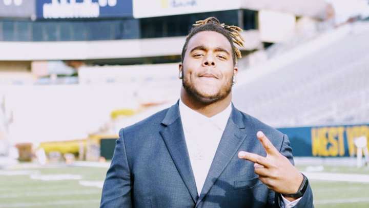 Dante Stills Posts Picture of a BLM Sticker on His Helmet