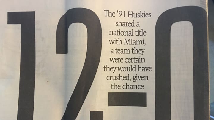 Road to 1991 Perfection: Hobert Put on Spot in Season Opener