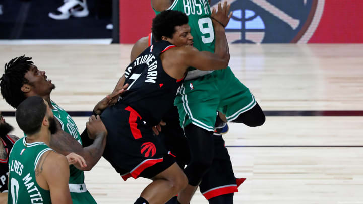 Kyle Lowry Credits ‘Balls of Steel’ After Shot Below the Belt