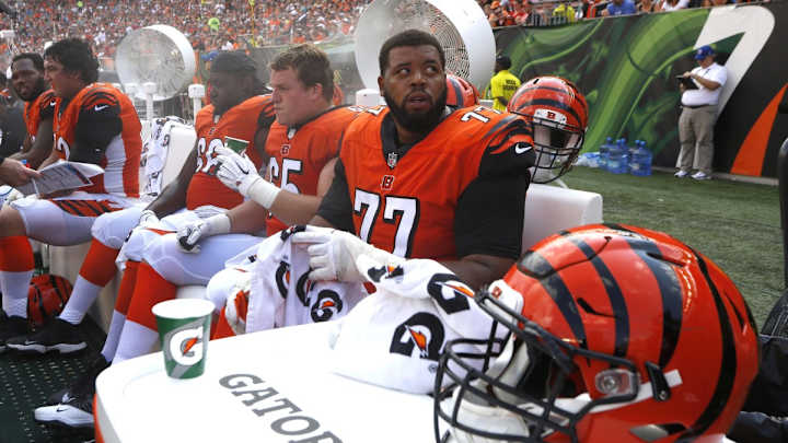 Eagles Cut Five, Bring Cordy Glenn in for Visit