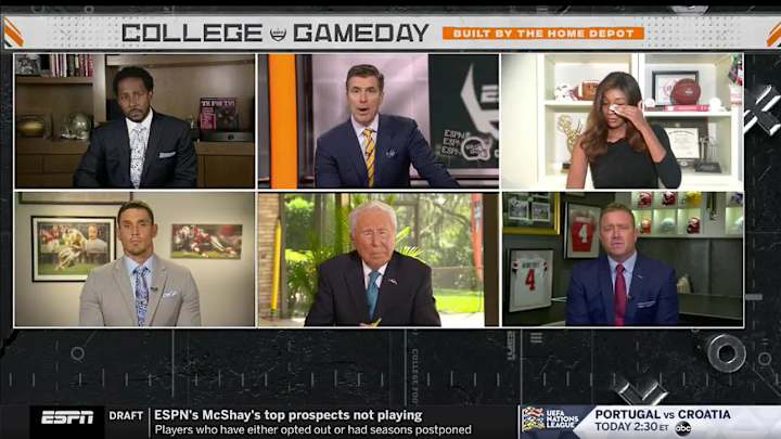 'College GameDay' Delivers Powerful Segment on Racial and Social Injustice 'College GameDay' Delivers Powerful Segment on Racial and Social Injustice