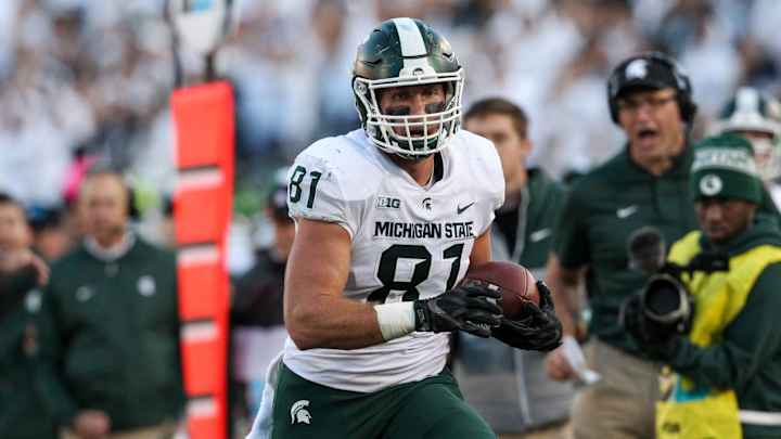 Former Michigan State TE Matt Sokol Waived by Detroit Lions