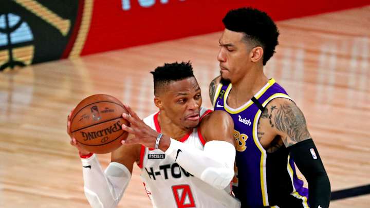 Russell Westbrook Struggles Sink Rockets in Game 2 Loss to Lakers Russell Westbrook Struggles Sink Rockets in Game 2 Loss to Lakers