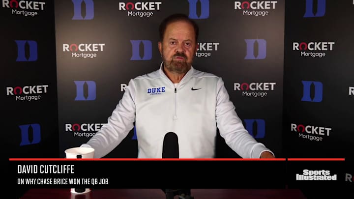 Why Chase Brice Won the Duke QB Job