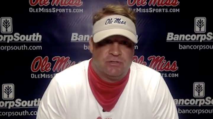 WATCH: Lane Kiffin Talks Weekend's Scrimmage, COVID Absences, Tackling and More