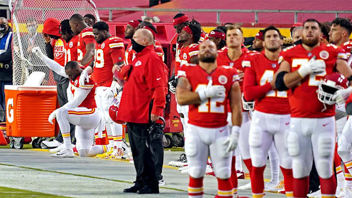 Fans at Arrowhead Stadium Boo During Pregame 'Moment of Unity'