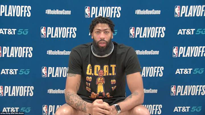 Anthony Davis Says The Lakers Are Playing For Kobe Bryant