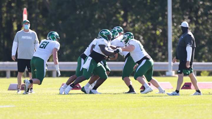 NFL Kickoff: The New York Jets are Hoping Their New Offensive Line Can Gel on Sunday