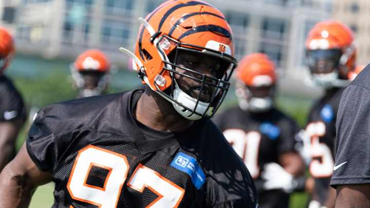 Geno Atkins' 96 consecutive games streak will end on Sunday