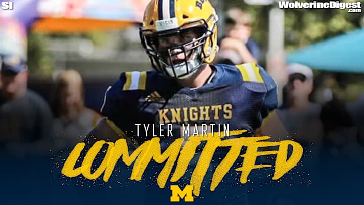 Tyler Martin Is A Wolverine