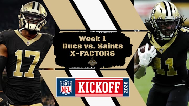 Saints X-Factors in Week 1