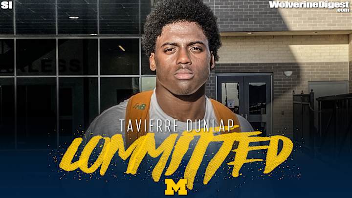 Tavierre Dunlap Becomes First Michigan RB Commit In 2021 Tavierre Dunlap Becomes First Michigan RB Commit In 2021