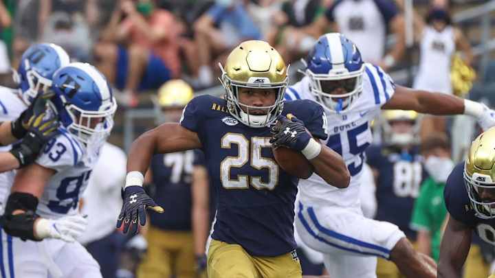 Notre Dame Depth Chart vs. Florida State