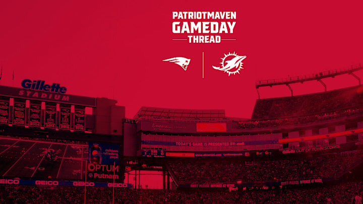 Live Gameday Thread: Patriots vs. Dolphins | Week 1