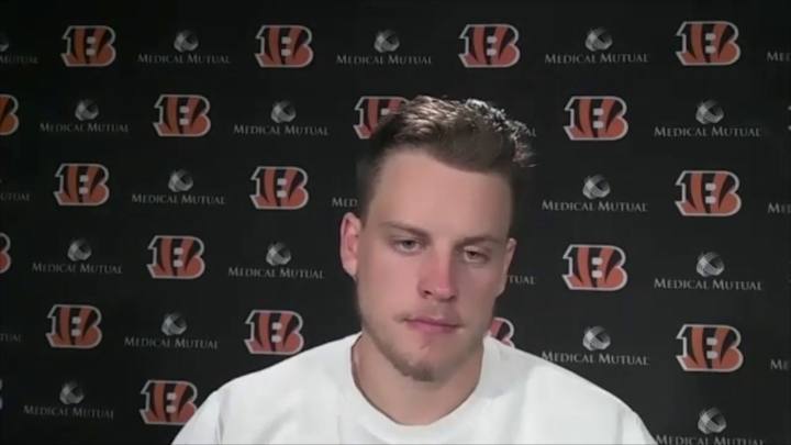 Watch: Joe Burrow discusses the Bengals' loss to the Chargers
