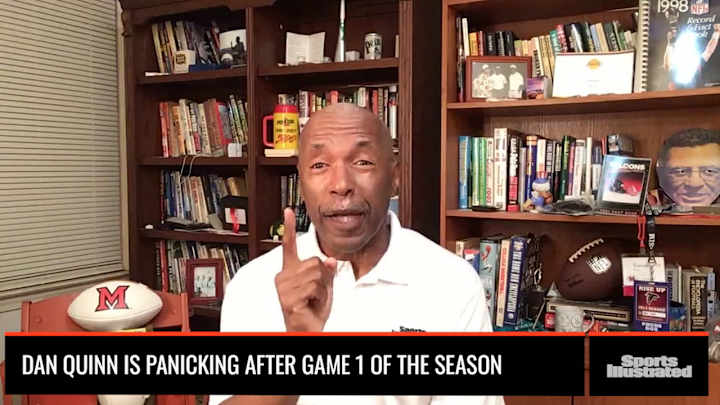 After One Game For The Atlanta Falcons, Dan Quinn Is Already Jittery After One Game For The Atlanta Falcons, Dan Quinn Is Already Jittery