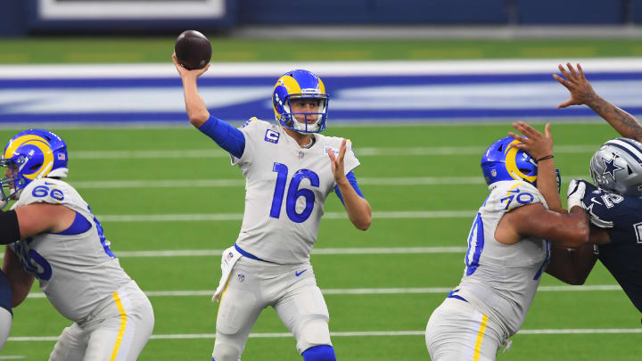 Rams QB Jared Goff on SoFi Stadium debut: “It was very galvanizing.”
