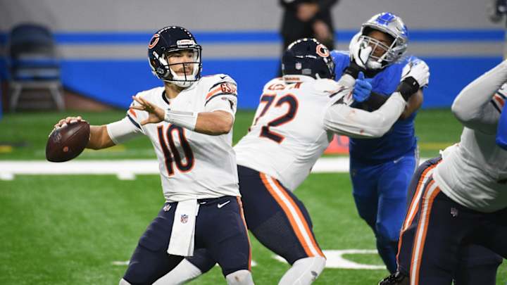 Mitchell Trubisky Leaves Plenty for Coaches to Pick At