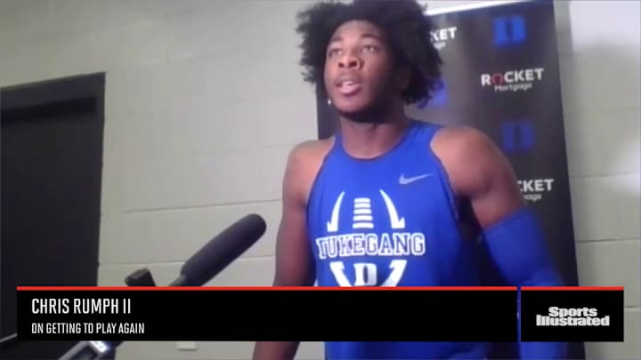 Duke's Chris Rumph II: I Liked the Fight That We Had