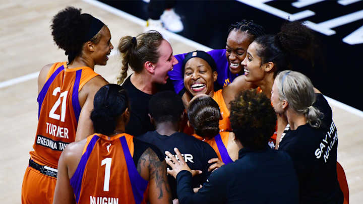 Mercury G Shey Peddy Hits Buzzer Beater to Help Phoenix Advance Past Mystics