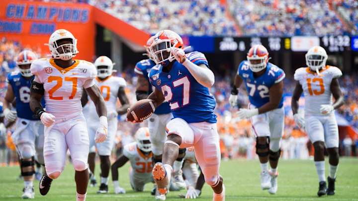 Florida Gators RBs Pushing to Improve in Pass Game, Protection