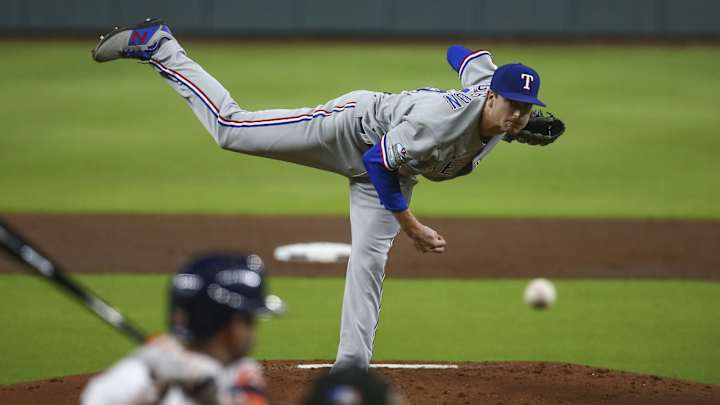 Kyle Gibson Tosses First Career Complete Game Shutout in Rangers' 1-0 Victory Over Astros Kyle Gibson Tosses First Career Complete Game Shutout in Rangers' 1-0 Victory Over Astros