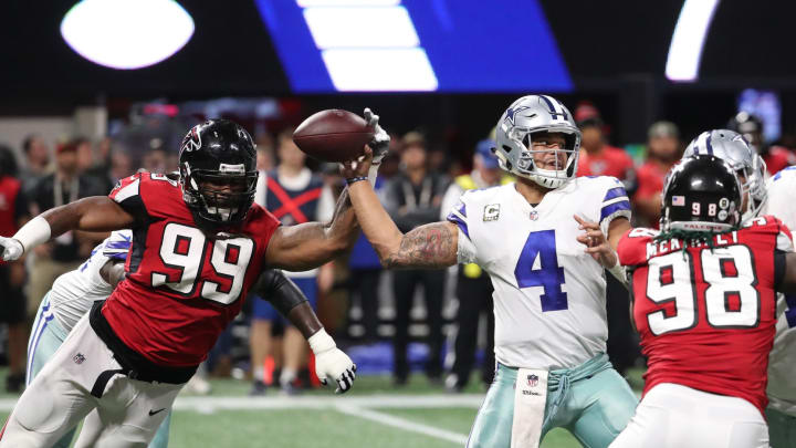 How The Falcons’ Defensive Front Matches Up With The Cowboys’ Offensive Line