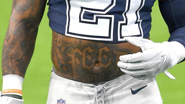 WWE Wrestler Assaults Zeke Over 'Stolen' 'Feed Me' Slogan