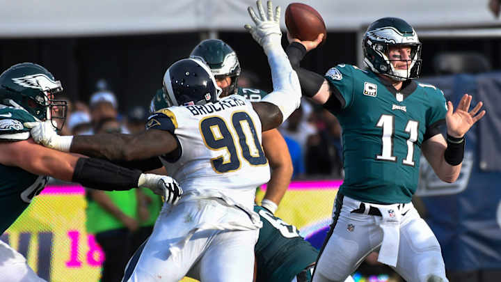 Connected by NFL draft, Jared Goff and Carson Wentz renew friendly rivalry