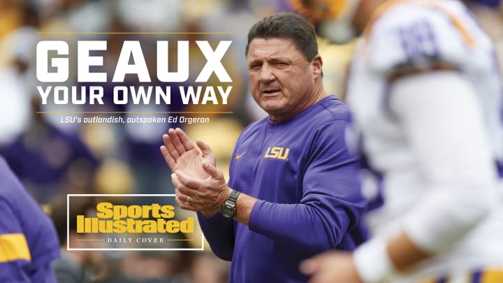 Q&A: LSU's Ed Orgeron on His Bayou Roots, FaceTime Recruiting and 'This COVID Deal'