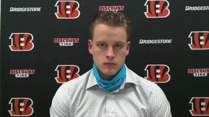 Watch: Joe Burrow discusses the Bengals' 35-30 loss to the Browns