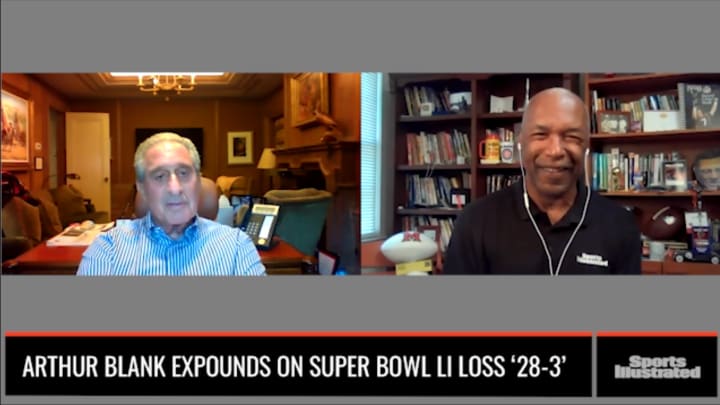 Atlanta Falcons Owner Arthur Blank Expounds On Unique Moment Involving '28-3' Super Bowl LI Loss To Tom Brady's New England Patriots Atlanta Falcons Owner Arthur Blank Expounds On Unique Moment Involving '28-3' Super Bowl LI Loss To Tom Brady's New England Patriots