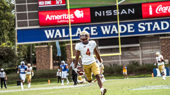 Zay Flowers Named ACC Wide Receiver of the Week