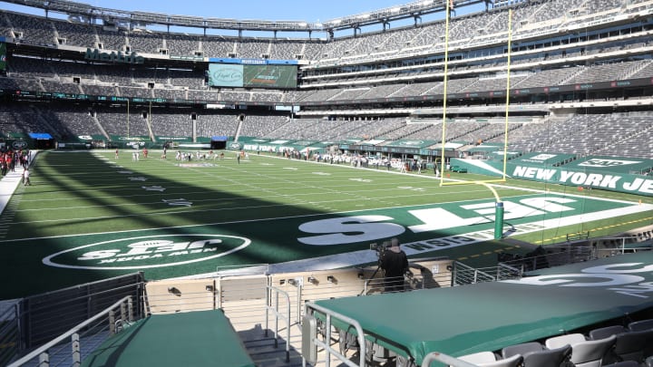 Handful of Fans Show Up at the New York Jets Facility to Protest Adam Gase