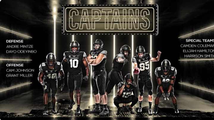 Vanderbilt Football Names Captains for 2020 Vanderbilt Football Names Captains for 2020
