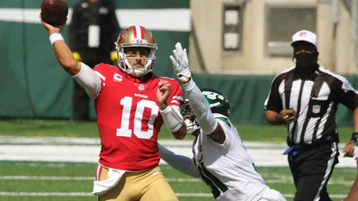 Jimmy Garoppolo has a Chance to Play against the Giants