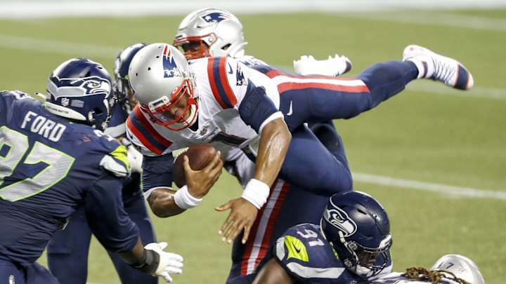 Cam Newton Sets NFL Record During Loss in Seattle Cam Newton Sets NFL Record During Loss in Seattle