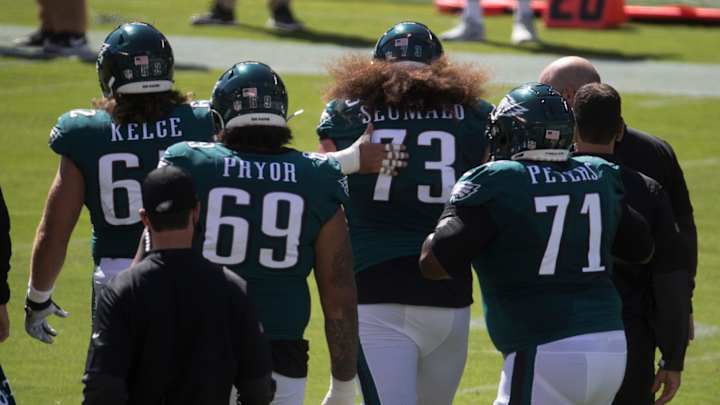 Eagles Position Examination: Offensive Line (It Wasn't as Bad as it Looked)