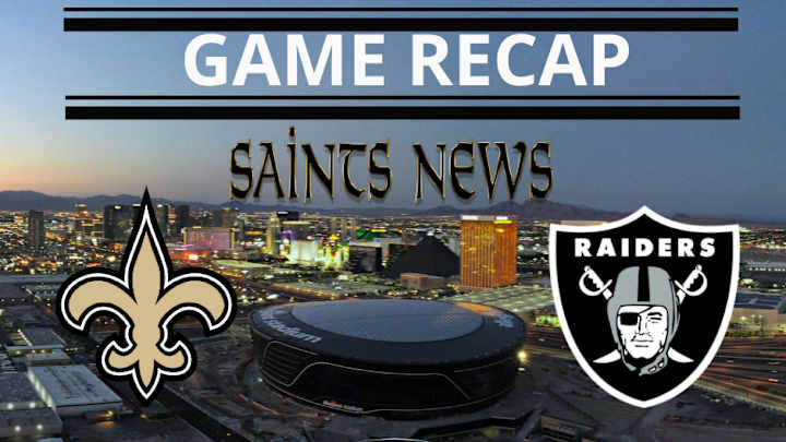 Raiders power past Saints in Allegiant Stadium debut