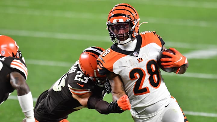 Joe Mixon and William Jackson III Ruled Out for Sunday's Game Against the Browns