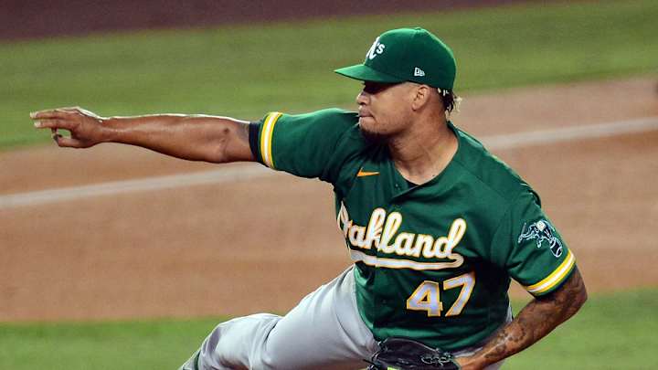 Opening Day Starter Montas Seems Long Shot to Pitch in Wild Card for Athletics