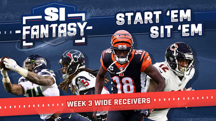 Start 'Em, Sit 'Em Week 3: Wide Receivers
