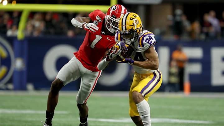 Former LSU Cornerback Patrick Peterson Calls Derek Stingley the "Real Deal" Former LSU Cornerback Patrick Peterson Calls Derek Stingley the "Real Deal"